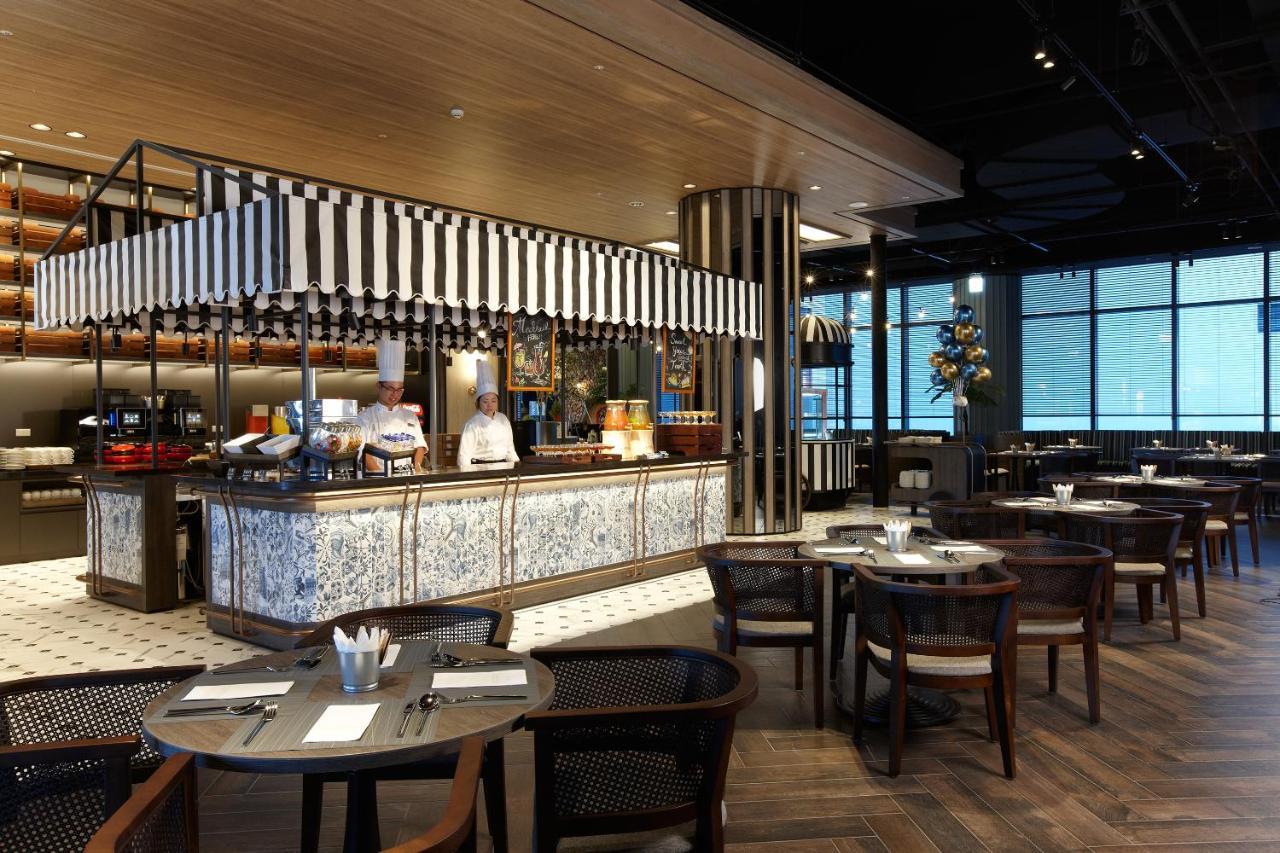 Hotel Cozzi Blu Zhongli Exterior foto The interior of the restaurant